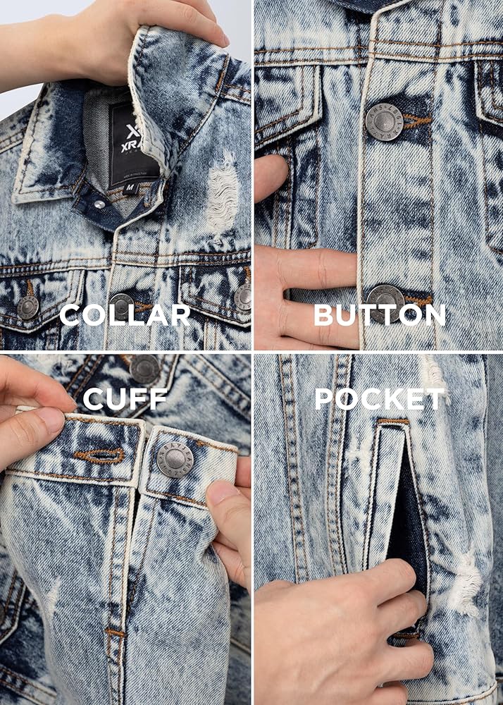 Amazon.com: X RAY Boys Denim Jacket, 100% Cotton & Cotton